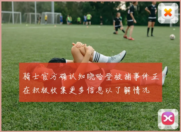 骑士官方确认知晓哈登被捕事件正在积极收集更多信息以了解情况